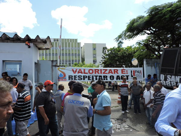 Paralisao de 48h na CAEMA - Por DIREITOS, RESPEITO E DIGNIDADE!
