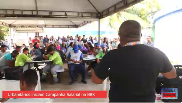 Urbanitários iniciam campanha Salarial na BRK